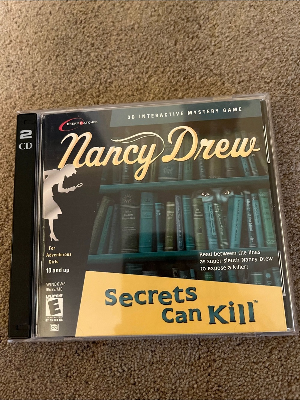 Secrets Can Kill PC Game - Nancy Drew Two Disc CD-ROM